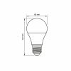 LED Bulb VIDEX-E27-A60-8W-CW