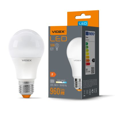 LED Bulb VIDEX-E27-A60-10W-CW