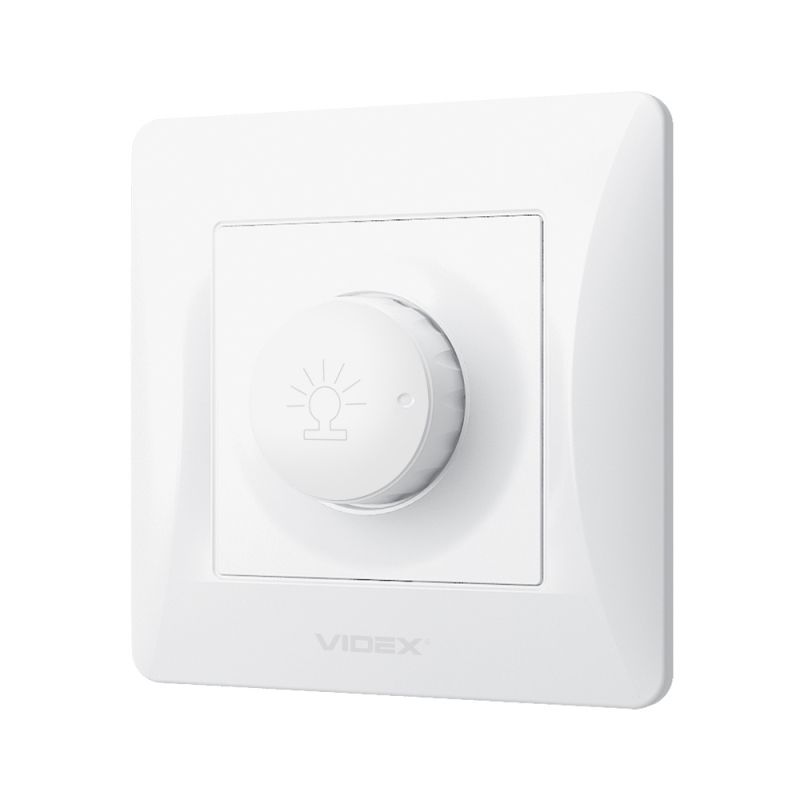 Dimmer 600W white VIDEX BINERA