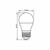 LED Bulb VIDEX-E27-G45-4W-WW