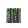 Alkaline battery VIDEX LR03/AAA 4pcs x 15packs SHRINK