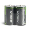 Alkaline battery VIDEX LR20/D 2pcs SHRINK