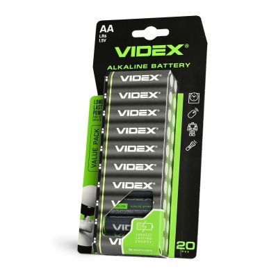 Alkaline battery VIDEX LR6/AA 20pcs BLISTER