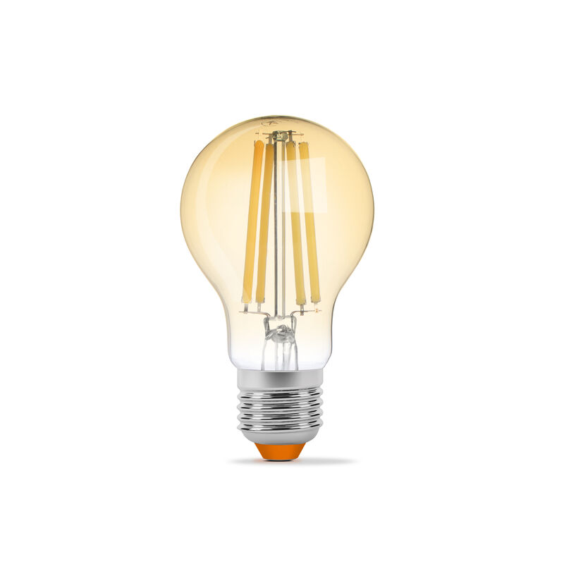 LED Bulb VIDEX Filament A60FA 10W E27 2200K bronze
