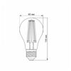 LED Bulb VIDEX Filament A60FA 10W E27 2200K bronze