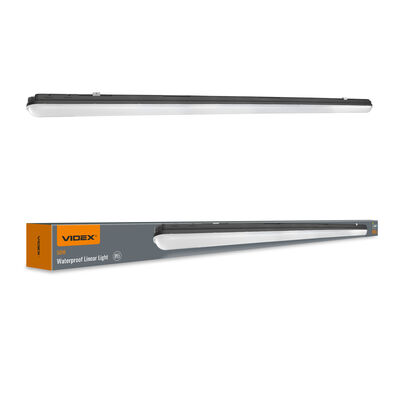 LED Linkable Linear Light IP65 VIDEX BNWL05 50W 1.5М 5000K 8000Lm Black