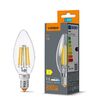 LED Bulb VIDEX Filament C37F 6W E14 4100K