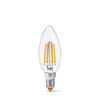 LED Bulb VIDEX Filament C37F 6W E14 4100K