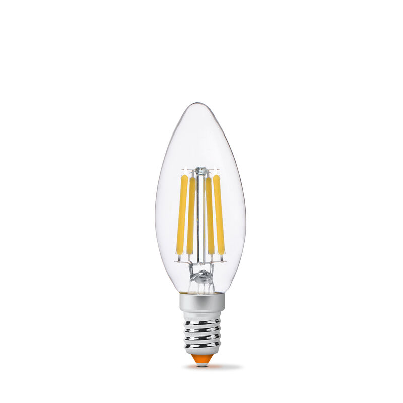 LED Bulb VIDEX Filament C37F 6W E14 4100K