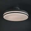 LED Ceiling Light with fan VIDEX CLF01 60W 3000K-4200K-6000K 230V Black