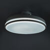 LED Ceiling Light with fan VIDEX CLF01 60W 3000K-4200K-6000K 230V Black