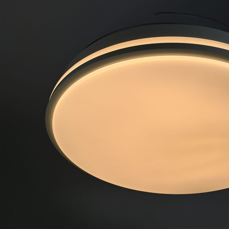 LED Ceiling Light with fan VIDEX CLF01 60W 3000K-4200K-6000K 230V Black