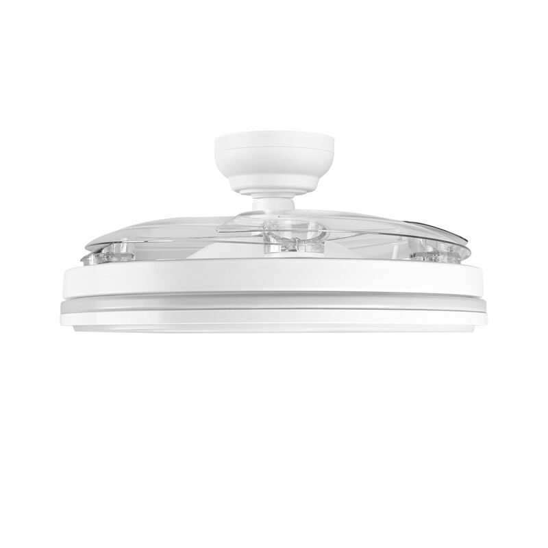 LED Ceiling Light with fan VIDEX CLF01 60W 3000K-4200K-6000K 230V White