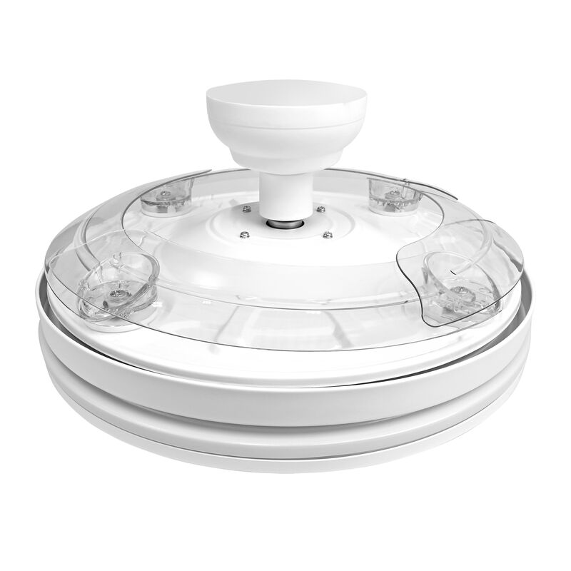 LED Ceiling Light with fan VIDEX CLF01 60W 3000K-4200K-6000K 230V White
