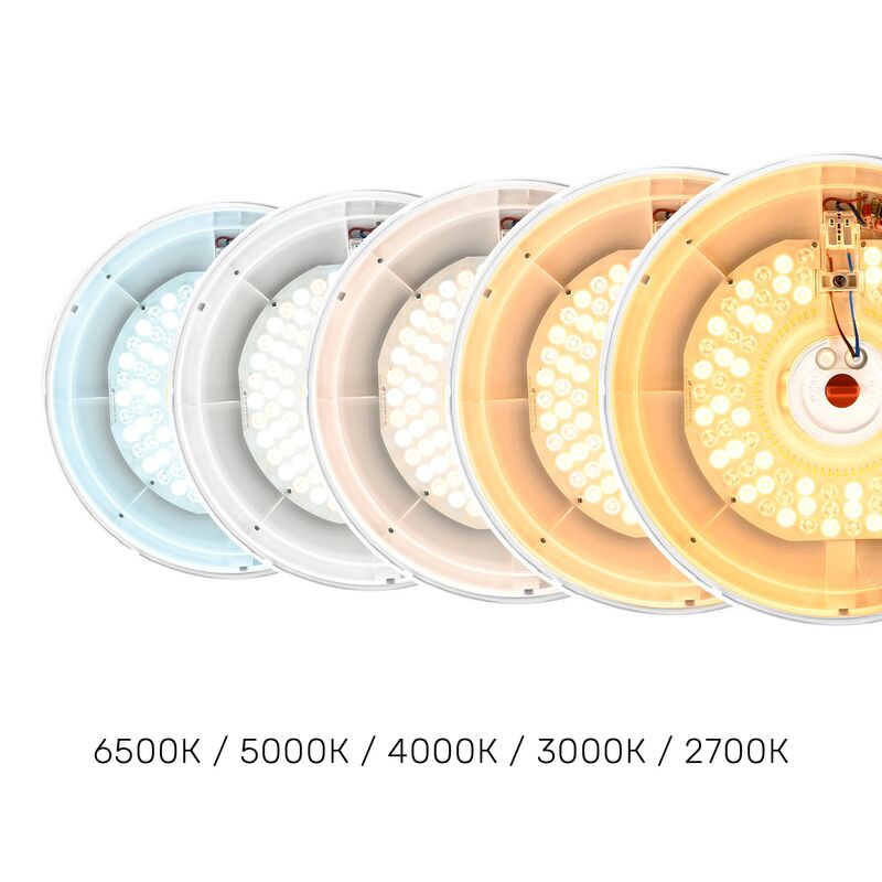 LED Ceiling Light with motion sensor VIDEX VL-CLR-300-2 30W 5CCT White