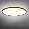 LED Oprawa sufitowa z dekoracyjnym podświetleniem VIDEX DL5R 44W 3000K-4000K-5000K 220V czarna