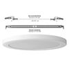 LED Ceiling Light VIDEX DL6R 24W 3000K-4000K-65000K 230V White