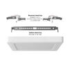 LED Ceiling Light VIDEX DL6S 12W 3000K-4000K-65000K 230V White