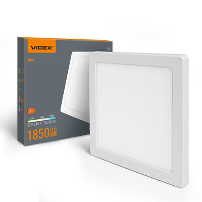 LED Ceiling Light VIDEX DL6S 18W 3000K-4000K-65000K 230V White