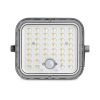 LED Solar Floodlight with motion sensor VIDEX VL-FSO4-205-S 1400Lm 5000K