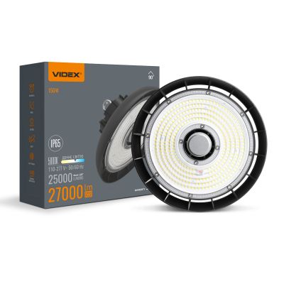 LED High Bay Light VIDEX HB01 150W 5000K 27000Lm 220V Black