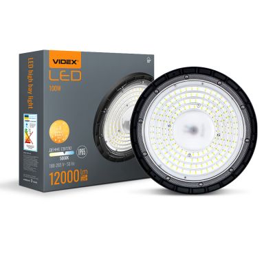 LED High Bay Light VIDEX HBe03 100W 5000K 12000Lm 220V Black