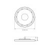 LED High Bay Light VIDEX HBe03 100W 5000K 12000Lm 220V Black