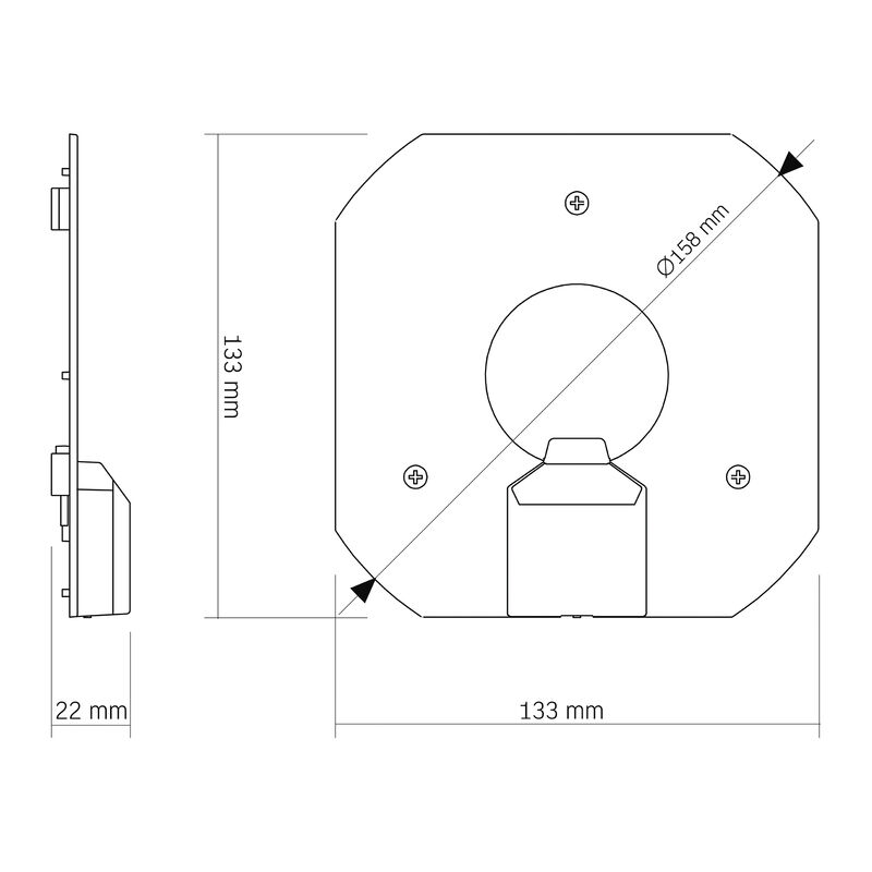 LED module VIDEX VL-MLC-20C 20W 3000K-4000K-6500K