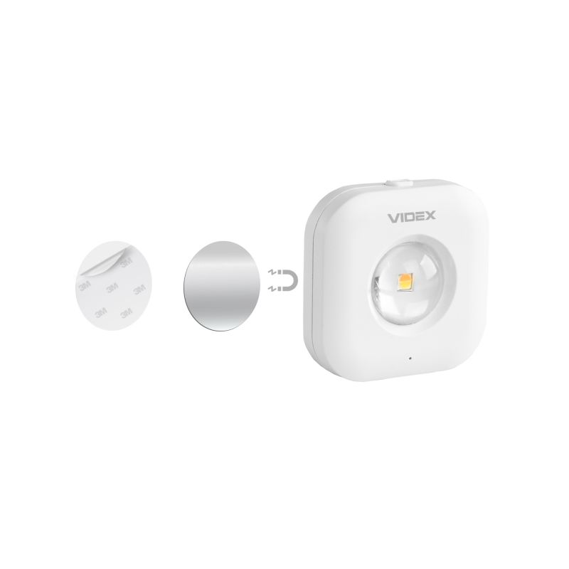 LED RECHARGEABLE NIGHT LIGHT with MOTION SENSOR VIDEX VL-NL075-21