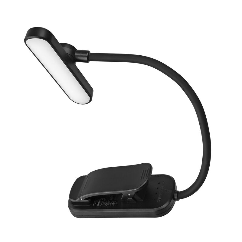 LED RECHARGEABLE READING LAMP VIDEX VL-NL134B Black