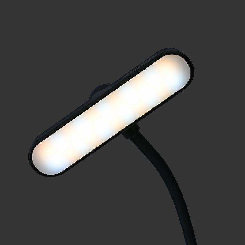 LED RECHARGEABLE READING LAMP VIDEX VL-NL134B Black
