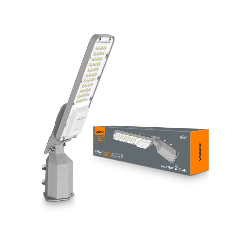 LED Street Light VIDEX IP65 SLE17 30W 3300Lm 5000K 230V