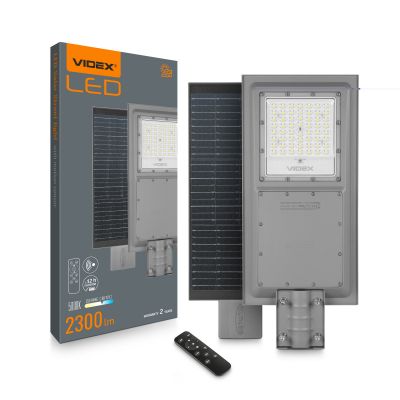 LED Solar Street light with motion sensor VIDEX VL-SLSO-082-S