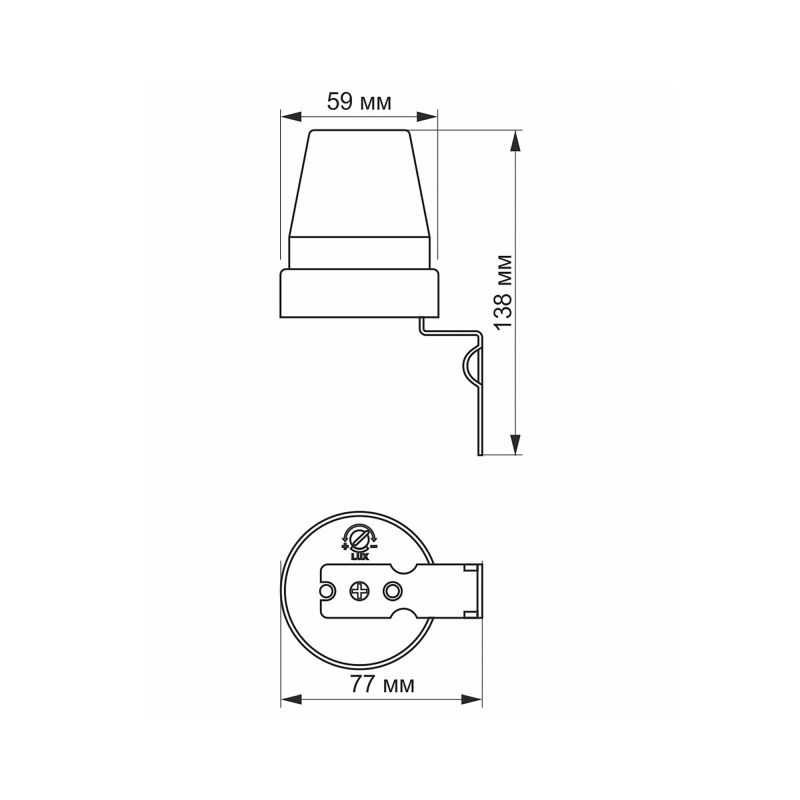 Light sensor VIDEX 10A photometrical