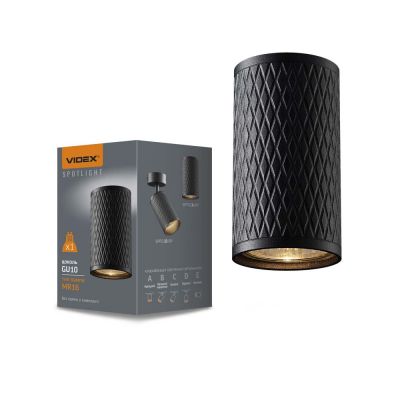Ceiling spotlight luminaire VIDEX-GU10-TALEN-BLACK