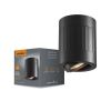 Ceiling spotlight luminaire VIDEX -GU10-PAUL-BLACK