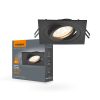 Recessed spotlight luminaire VL-SPF08S-B