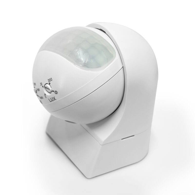 PIR motion and light sensor VIDEX VL-SPW11W 800W IP44 White