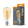 LED Bulb VIDEX Filament ST64FAD 6W E27 2200K Dimmer bronze