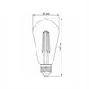 LED Bulb VIDEX Filament ST64FAD 6W E27 2200K Dimmer bronze