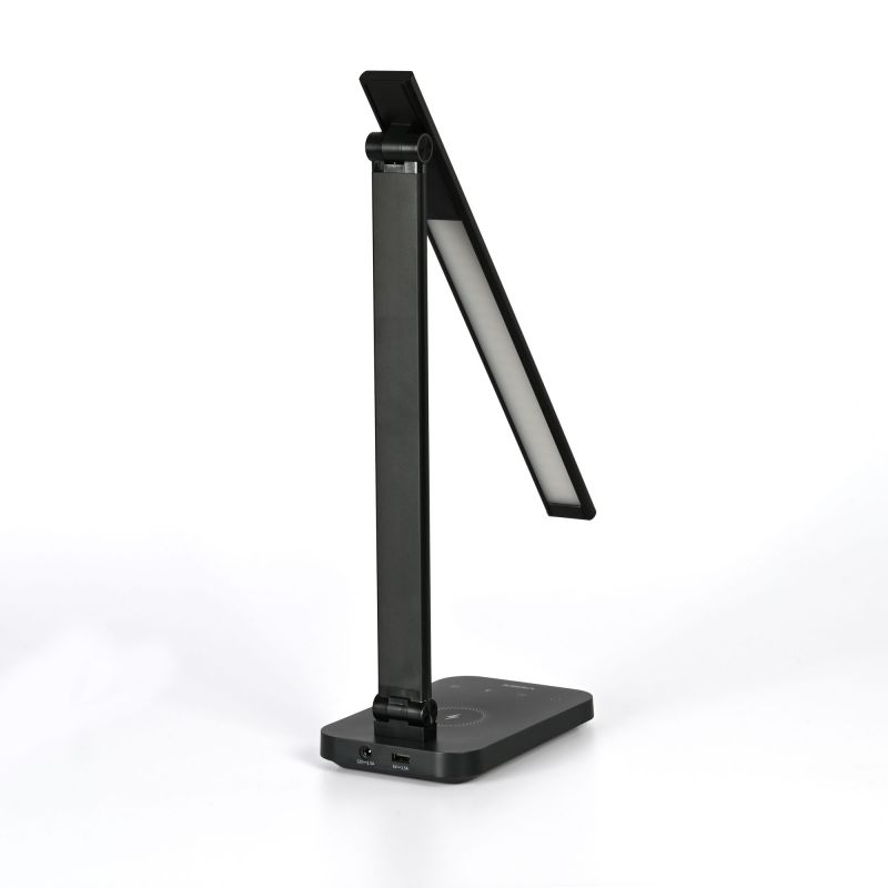 LED Desk Lamp with Wireless Charging VIDEX VL-TF17B Black