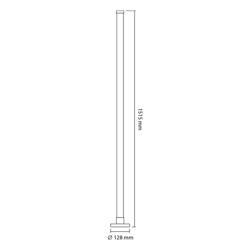 LED Ambient Floor Light VIDEX VL-TF20B-RGB