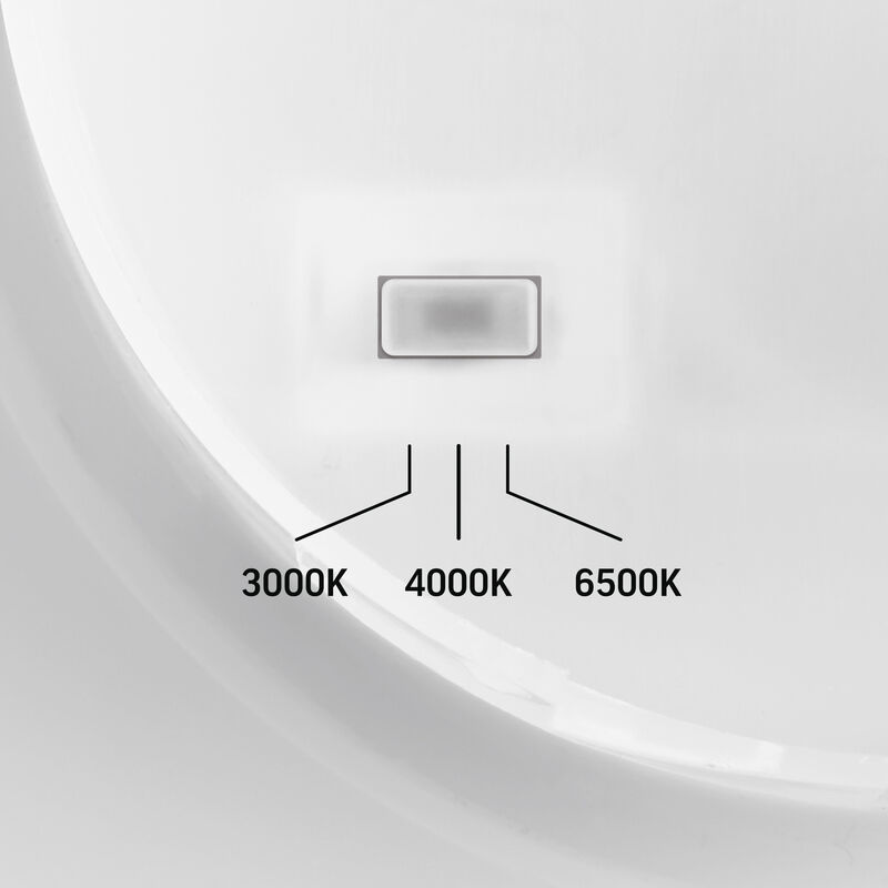 LED wall-mounted Light IP65 VIDEX 18W 3000K-4000K-6500K 1850Lm Black