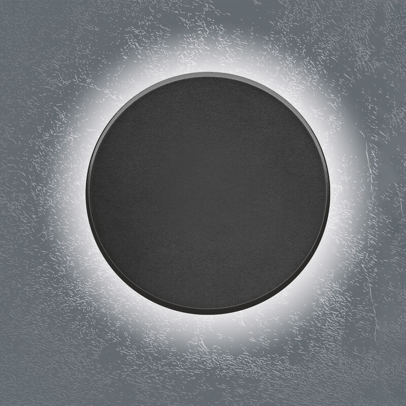 LED wall-mounted Light IP65 VIDEX 18W 3000K-4000K-6500K 1850Lm Black