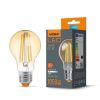LED Bulb VIDEX-E27-A60-10W-FIL-AMBER-WW