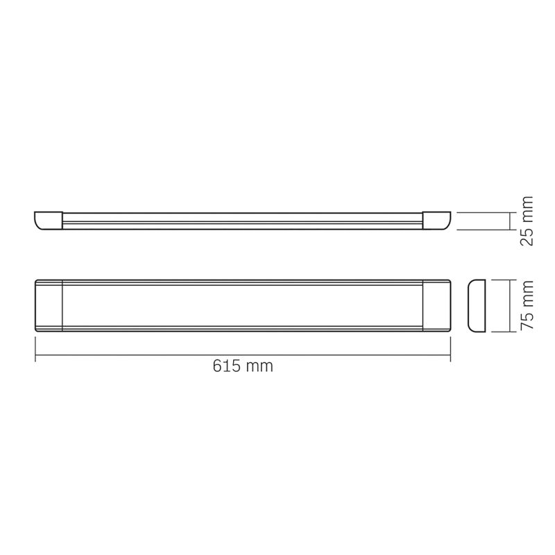 LED Batten Light VIDEX-BATTEN-LED-27W-NW