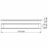 LED Batten Light VIDEX-BATTEN-LED-36W-NW