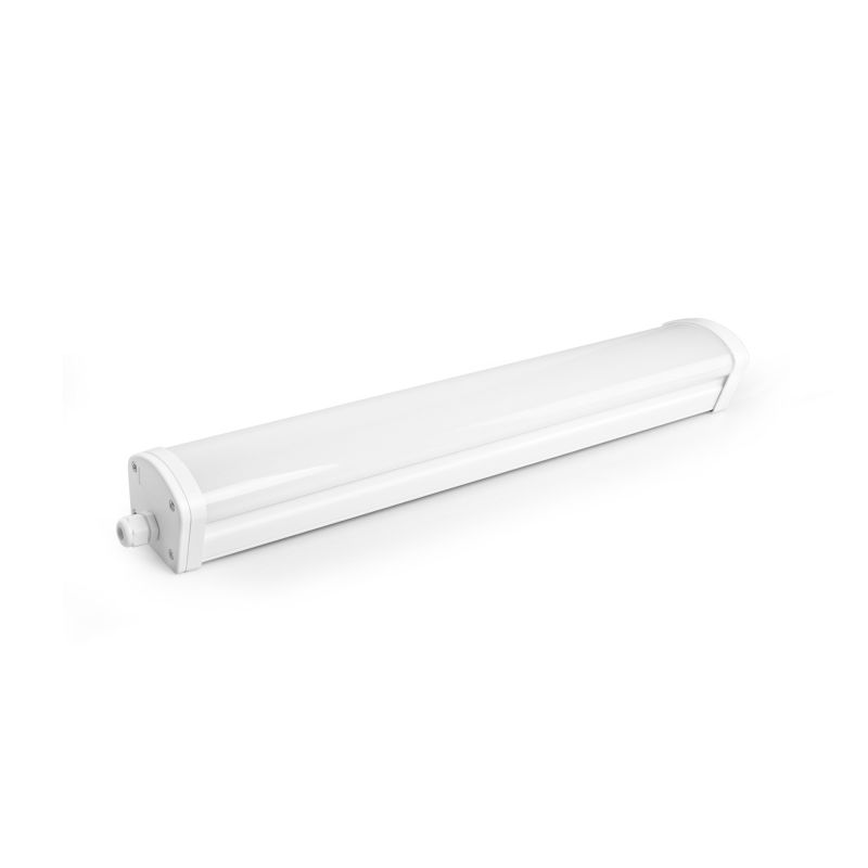 LED Batten Light VIDEX-HERMES-60CM-24W-IP65-NW