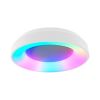 LED DIMMABLE PENDANT LUMINAIRE WITH REMOTE CONTROL VIDEX-LED-EDGE-RC-RGB-72W-WHITE