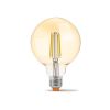 LED Bulb VIDEX-E27-G95-7W-FIL-DIM-AMBER-WW